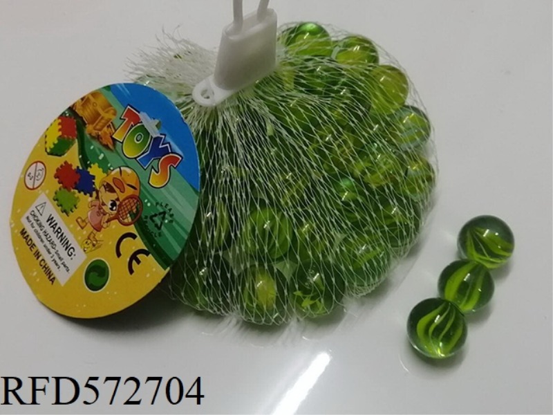 14MM EIGHT-FLOWER YELLOW GLASS BEADS