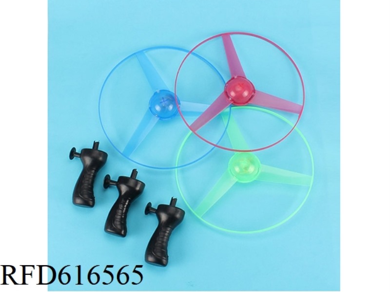 25CM CABLE WITH 3 LIGHTS AND MIXED COLORS OF FLYING SAUCER