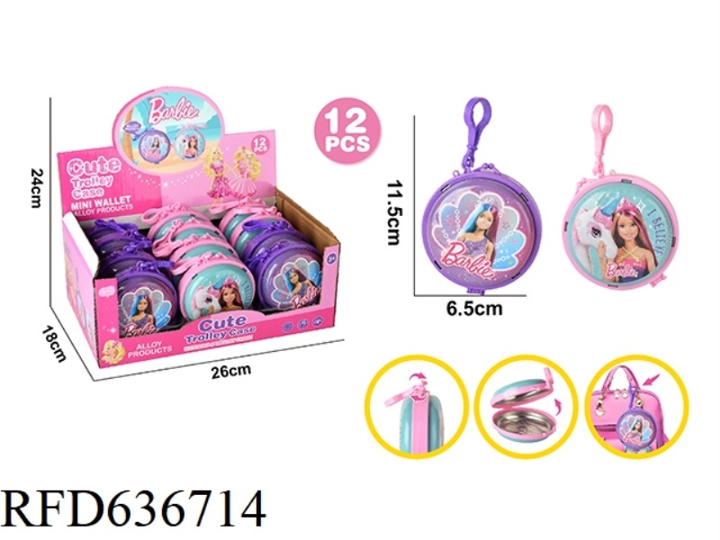 BARBIE SMALL WALLET 12PCS