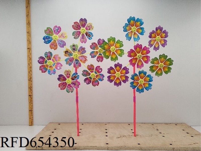 BIG SEVEN FLOWERS FERRIS WHEEL WINDMILL