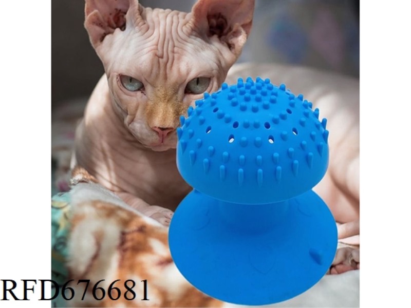 MUSHROOM-SHAPED HAIR BRUSH