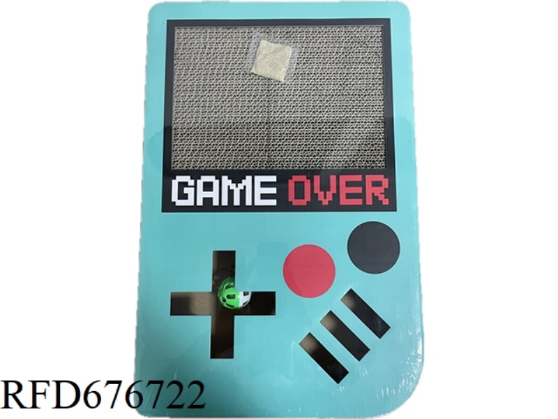 GAME CONSOLE CAT SCRATCH BOARD