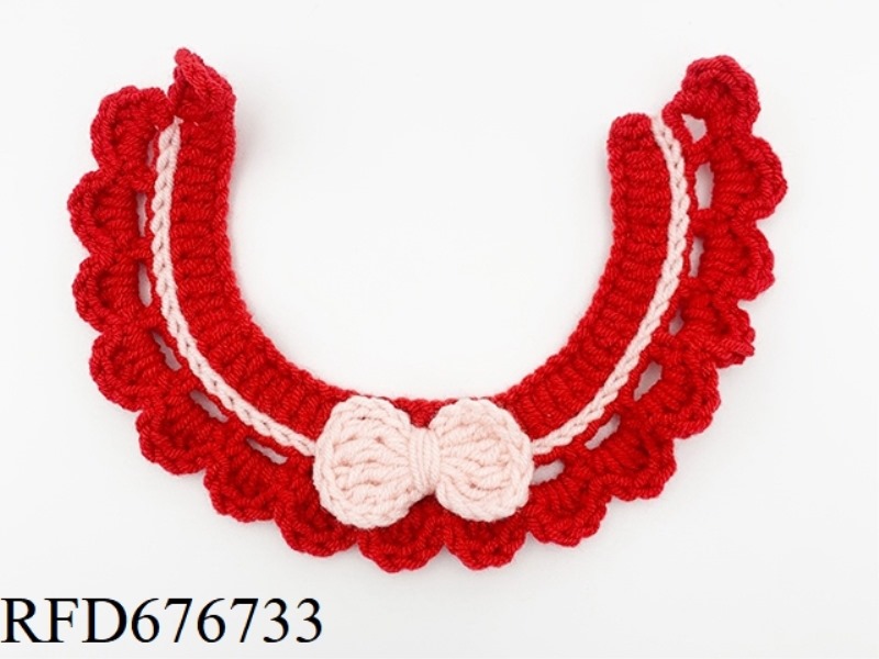 HANDMADE PET BOW SCARF (BUTTON STYLE)