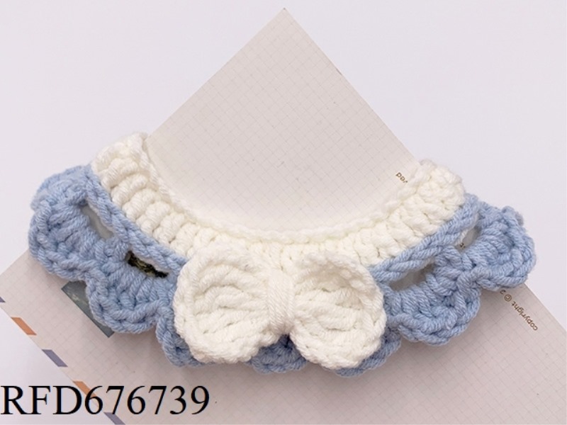 HANDMADE PET BOW SCARF (BUTTON STYLE)