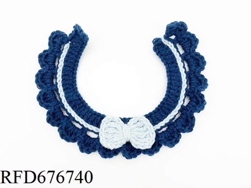 HANDMADE PET BOW SCARF (BUTTON STYLE)