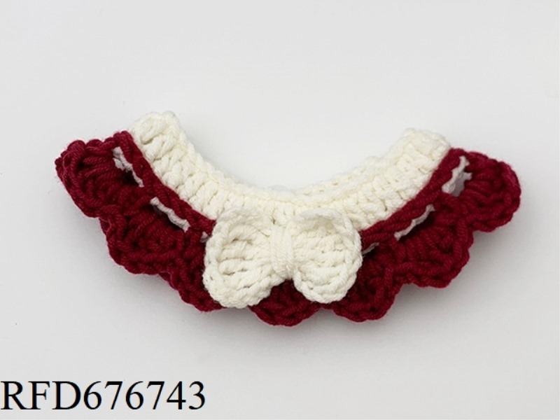 HANDMADE PET BOW SCARF (BUTTON STYLE)