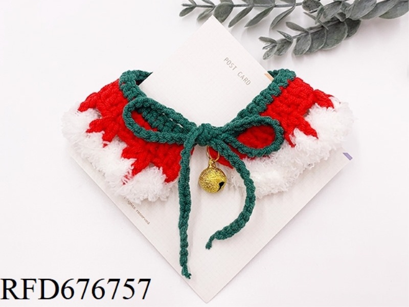PET CHRISTMAS SCARF (TIE STYLE)