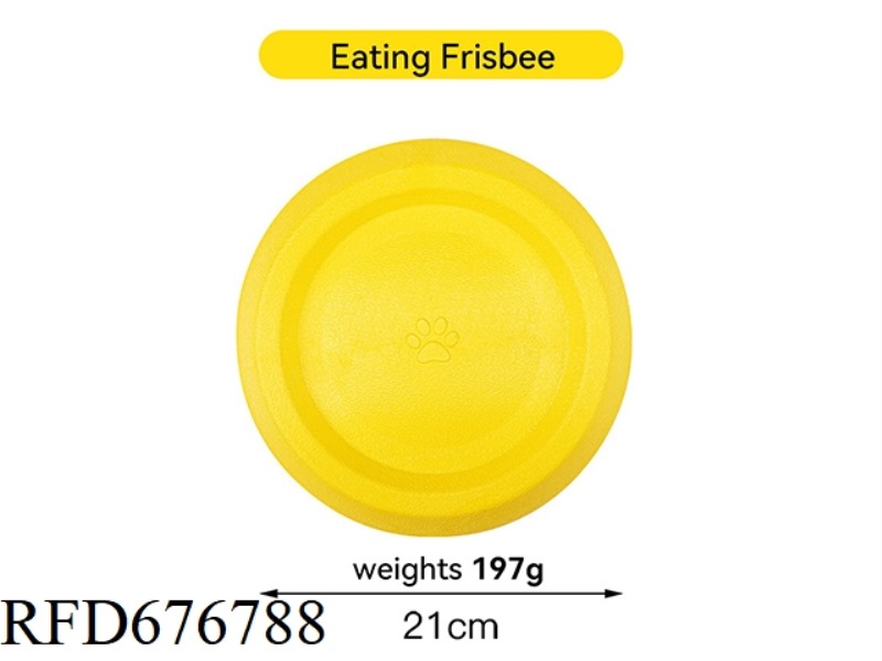 DUAL-PURPOSE FRISBEE FOR PETS AND DOGS