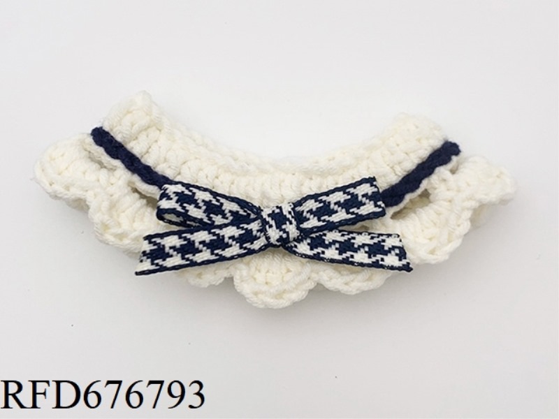 HANDMADE PET BOW SCARF (BUTTON STYLE)