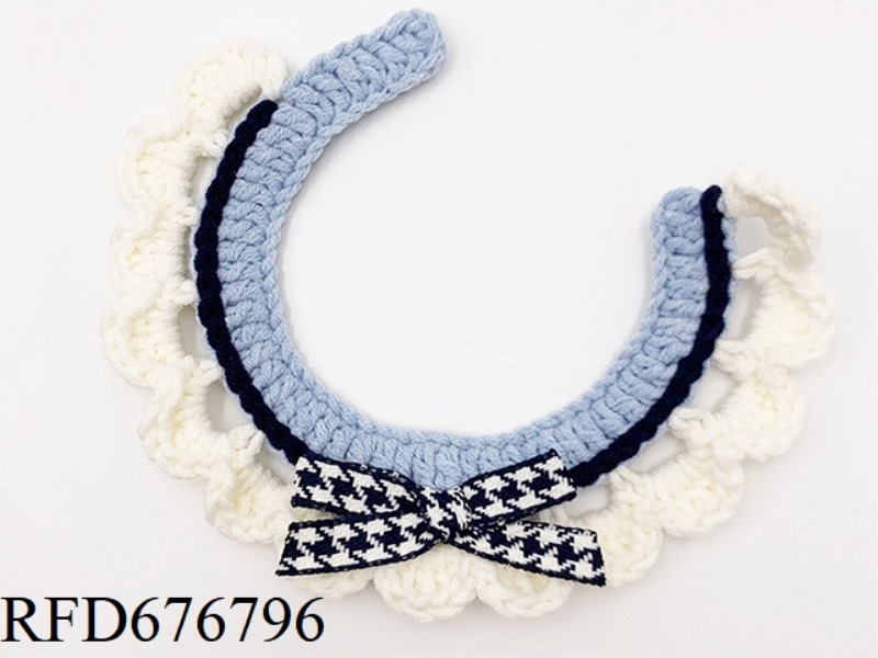HANDMADE PET BOW SCARF (BUTTON STYLE)