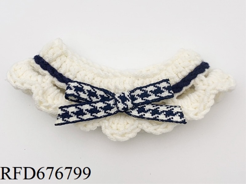 HANDMADE PET BOW SCARF (BUTTON STYLE)