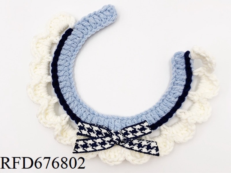 HANDMADE PET BOW SCARF (BUTTON STYLE)