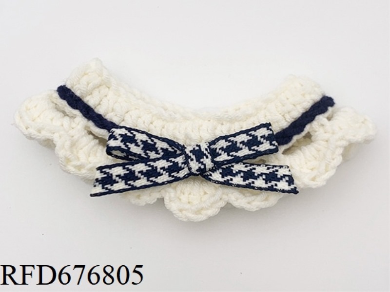 HANDMADE PET BOW SCARF (BUTTON STYLE)