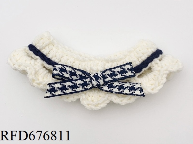 HANDMADE PET BOW SCARF (BUTTON STYLE)