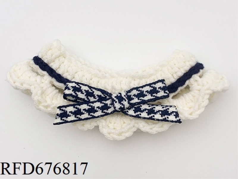 HANDMADE PET BOW SCARF (BUTTON STYLE)