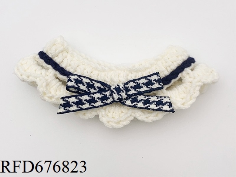 HANDMADE PET BOW SCARF (BUTTON STYLE)