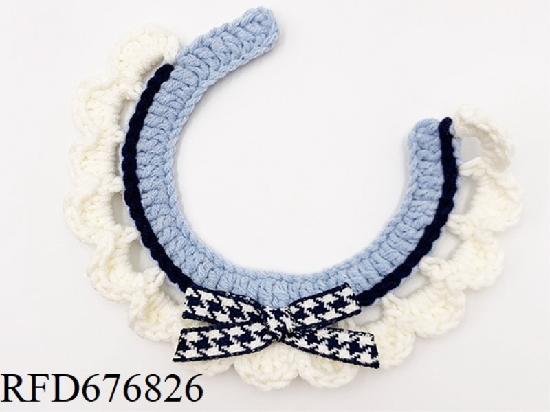 HANDMADE PET BOW SCARF (BUTTON STYLE)