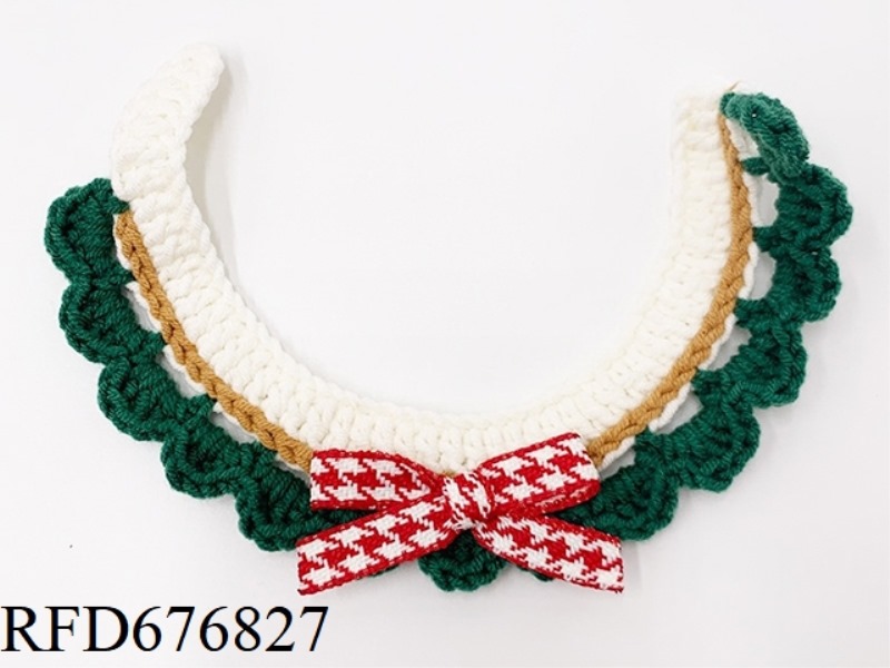 HANDMADE PET BOW SCARF (BUTTON STYLE)