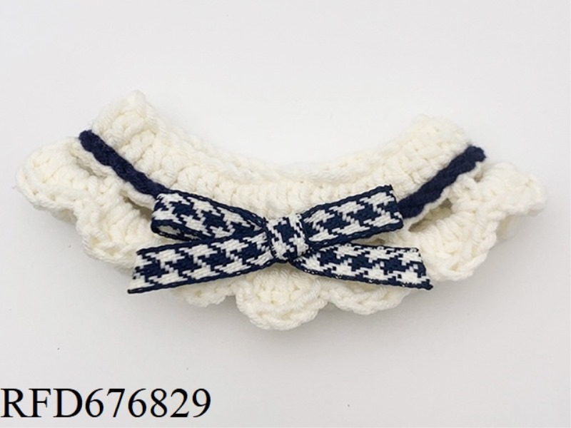 HANDMADE PET BOW SCARF (BUTTON STYLE)