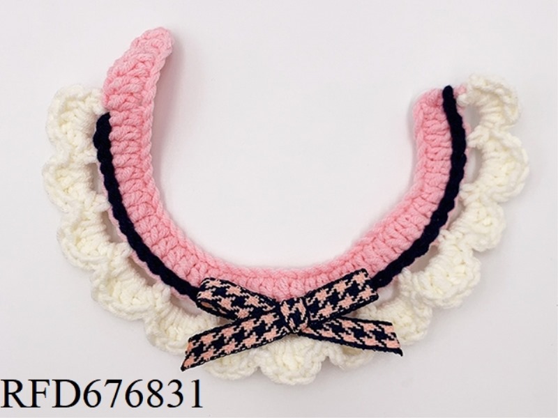HANDMADE PET BOW SCARF (BUTTON STYLE)