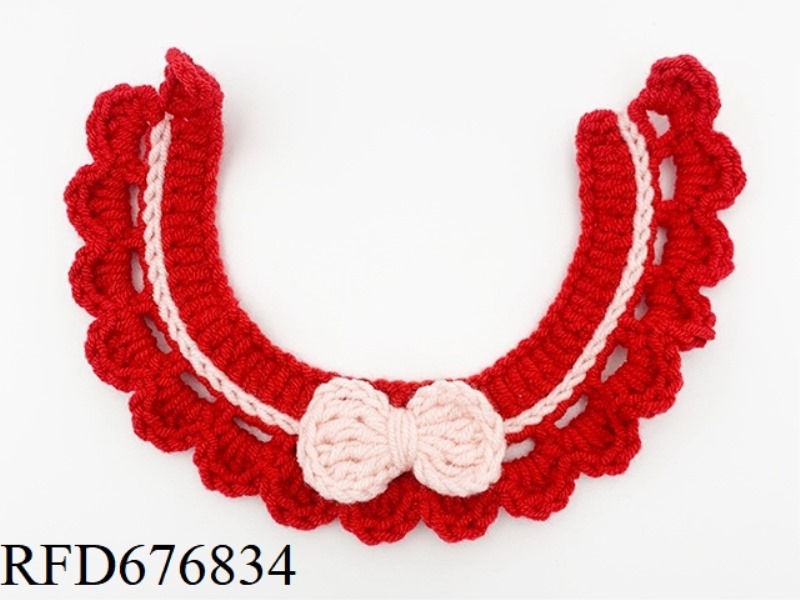 HANDMADE PET BOW SCARF (BUTTON STYLE)