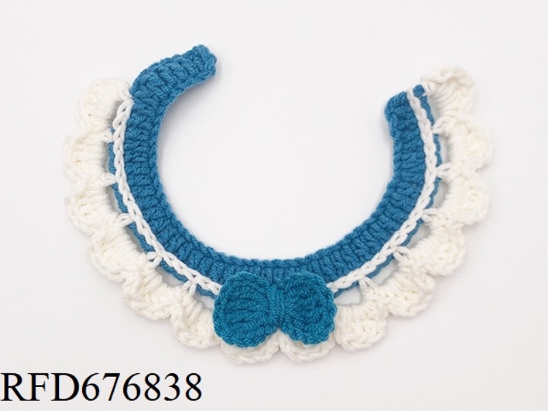 HANDMADE PET BOW SCARF (BUTTON STYLE)