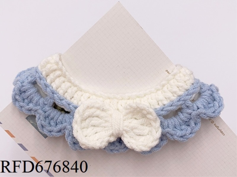 HANDMADE PET BOW SCARF (BUTTON STYLE)