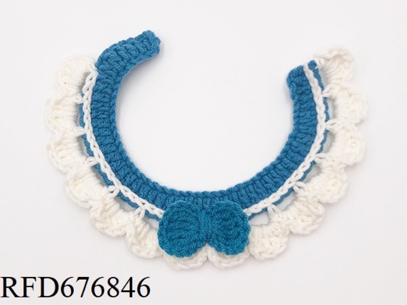 HANDMADE PET BOW SCARF (BUTTON STYLE)