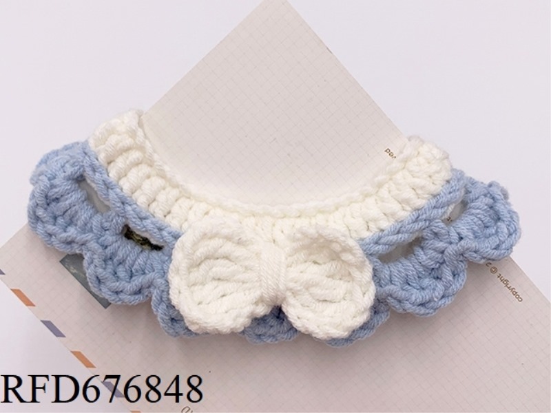 HANDMADE PET BOW SCARF (BUTTON STYLE)