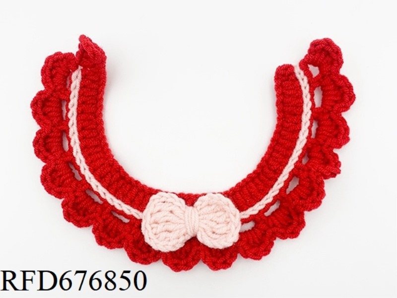 HANDMADE PET BOW SCARF (BUTTON STYLE)