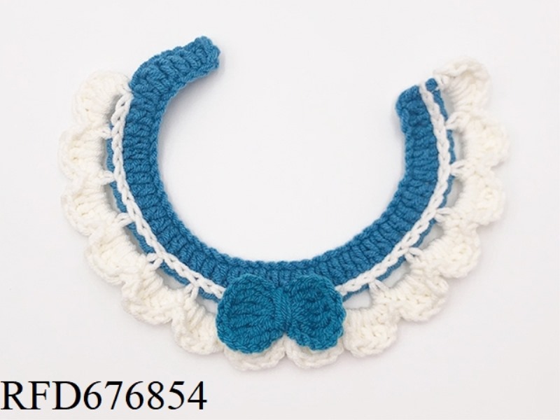 HANDMADE PET BOW SCARF (BUTTON STYLE)