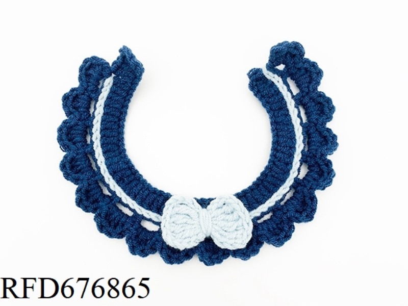 HANDMADE PET BOW SCARF (BUTTON STYLE)
