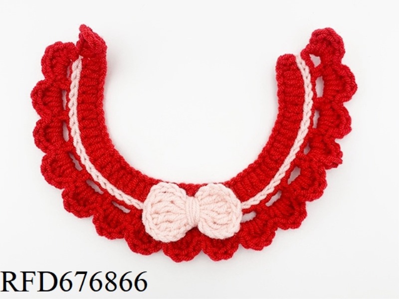 HANDMADE PET BOW SCARF (BUTTON STYLE)