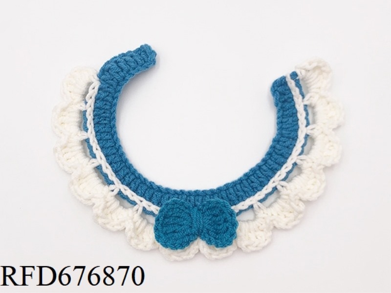 HANDMADE PET BOW SCARF (BUTTON STYLE)