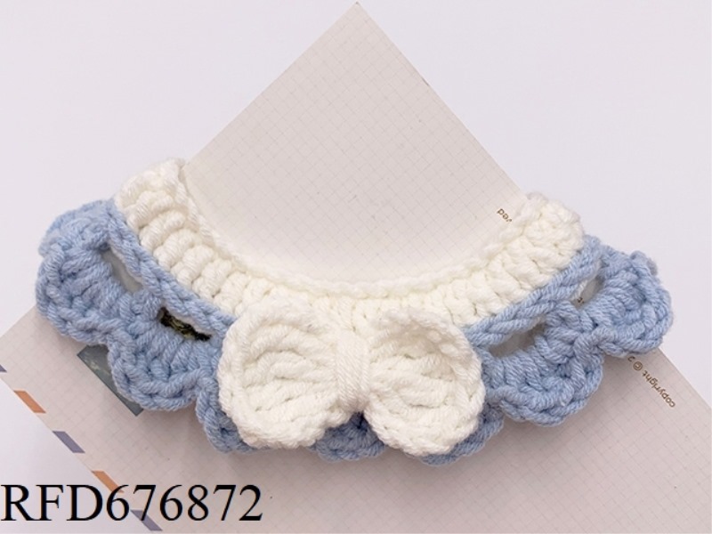 HANDMADE PET BOW SCARF (BUTTON STYLE)