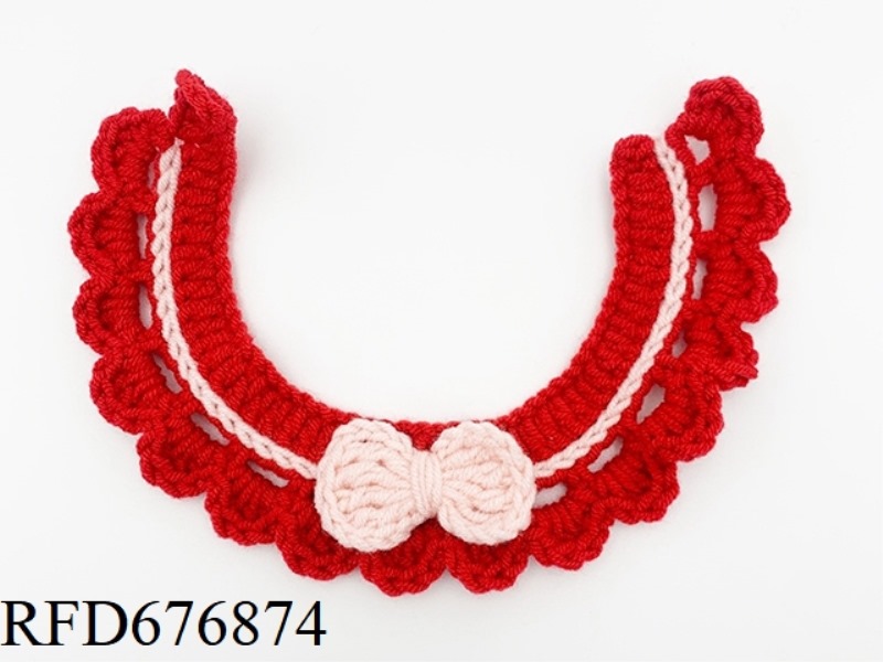 HANDMADE PET BOW SCARF (BUTTON STYLE)