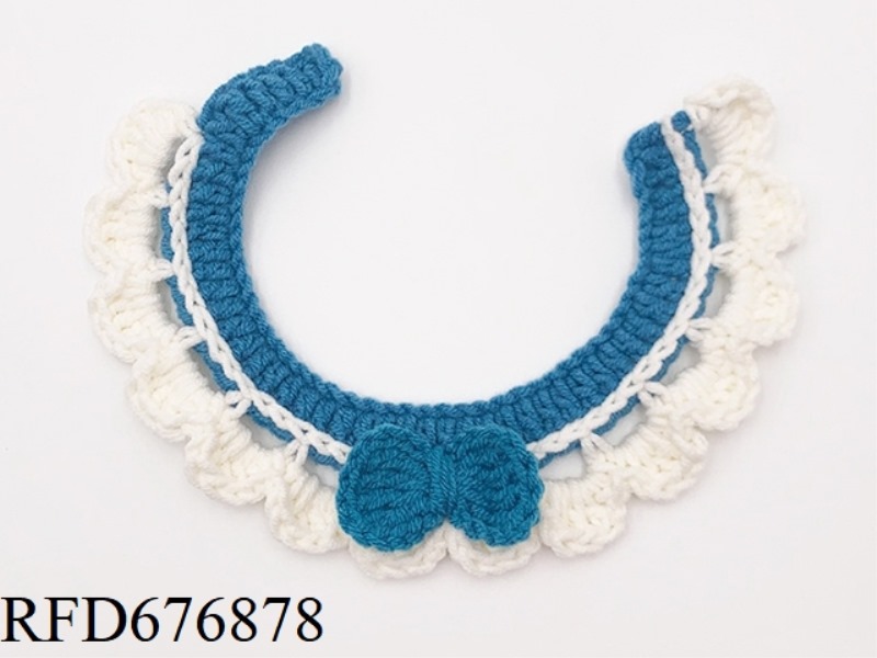 HANDMADE PET BOW SCARF (BUTTON STYLE)