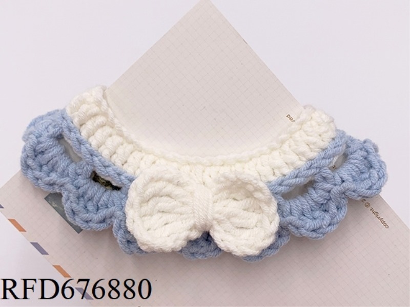 HANDMADE PET BOW SCARF (BUTTON STYLE)
