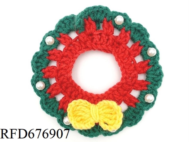 PET CHRISTMAS SCARF (BUTTON STYLE)