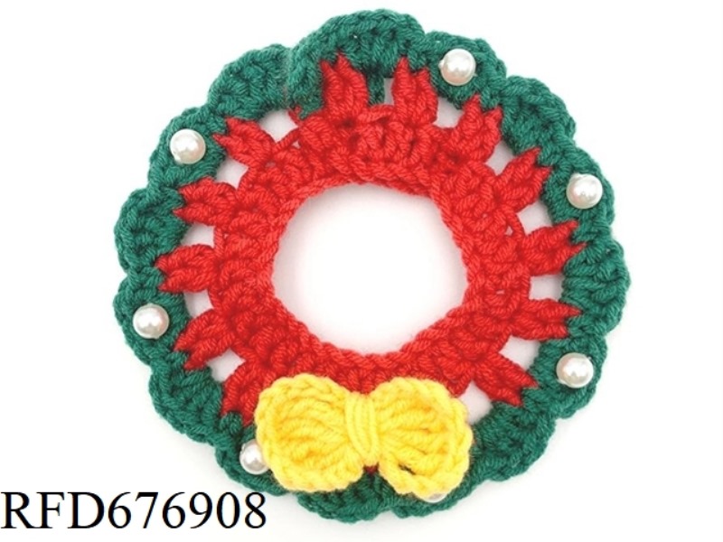 PET CHRISTMAS SCARF (BUTTON STYLE)