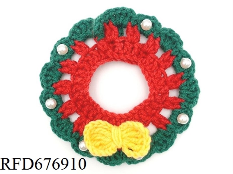 PET CHRISTMAS SCARF (BUTTON STYLE)