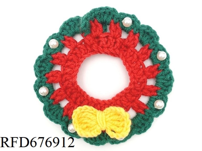 PET CHRISTMAS SCARF (BUTTON STYLE)