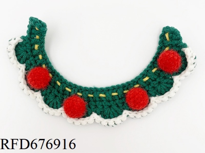 PET CHRISTMAS SCARF (BUTTON STYLE)