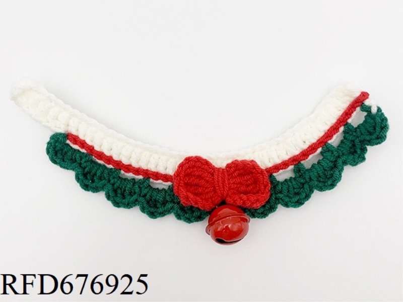 PET CHRISTMAS SCARF (BUTTON STYLE)