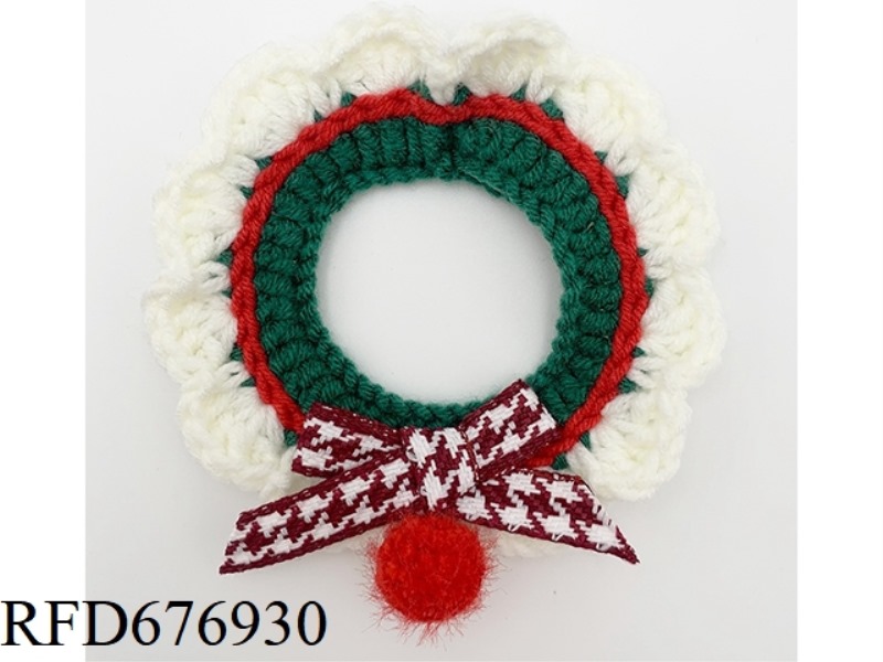 PET CHRISTMAS SCARF (BUTTON STYLE)