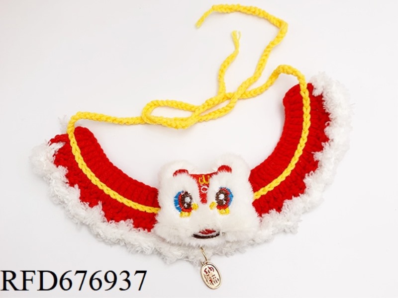 PET LION DANCE SCARF