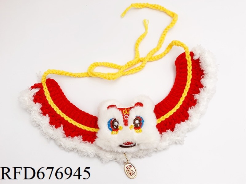 PET LION DANCE SCARF