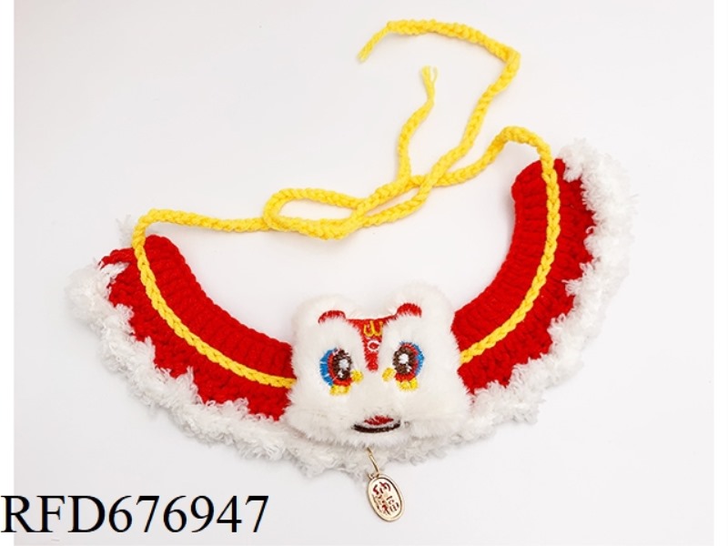 PET LION DANCE SCARF