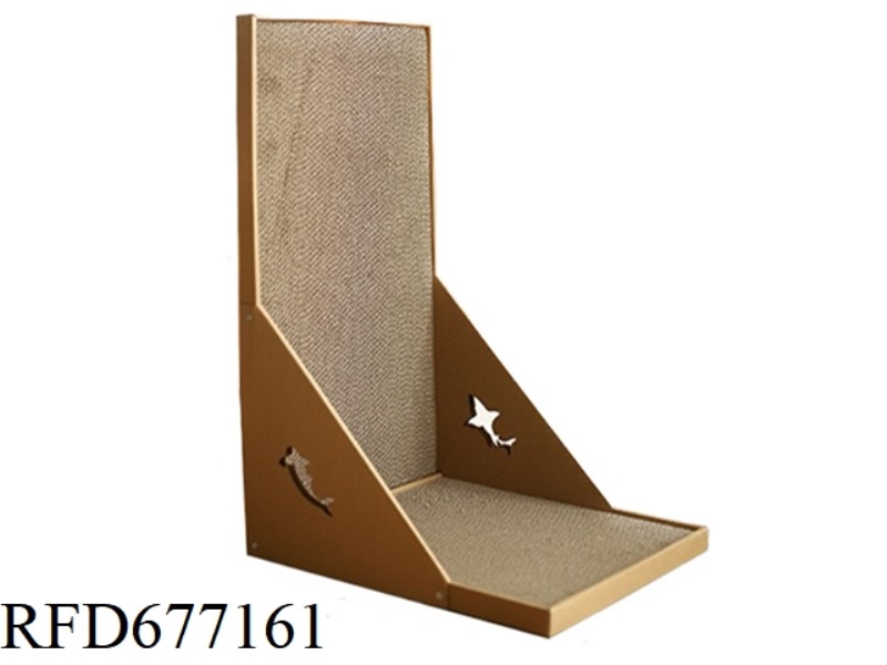 L-SHAPED VERTICAL CAT SCRATCHER FOR CATS