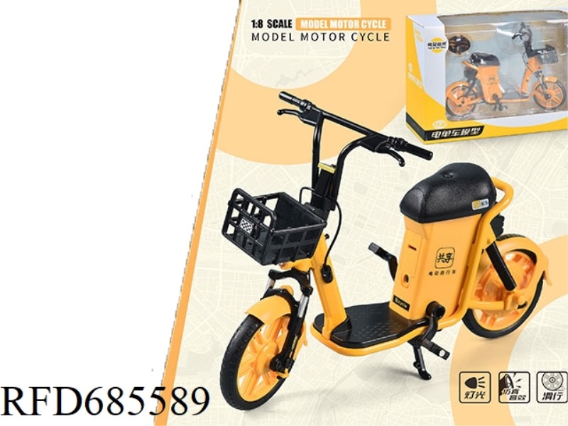 WINDOW BOX ALLOY ELECTRIC BICYCLE MODEL